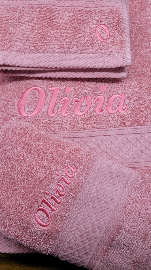 Embroidery of Towels - Personalised
